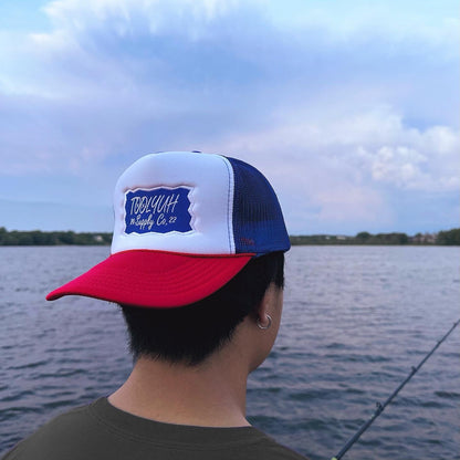 Original Trucker Hat Blue/Red