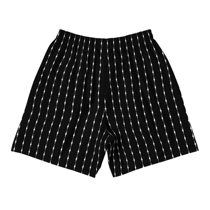 STAR-STRIPED Shorts Black/White