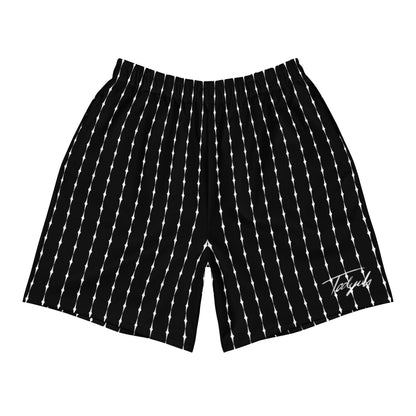 STAR-STRIPED Shorts Black/White