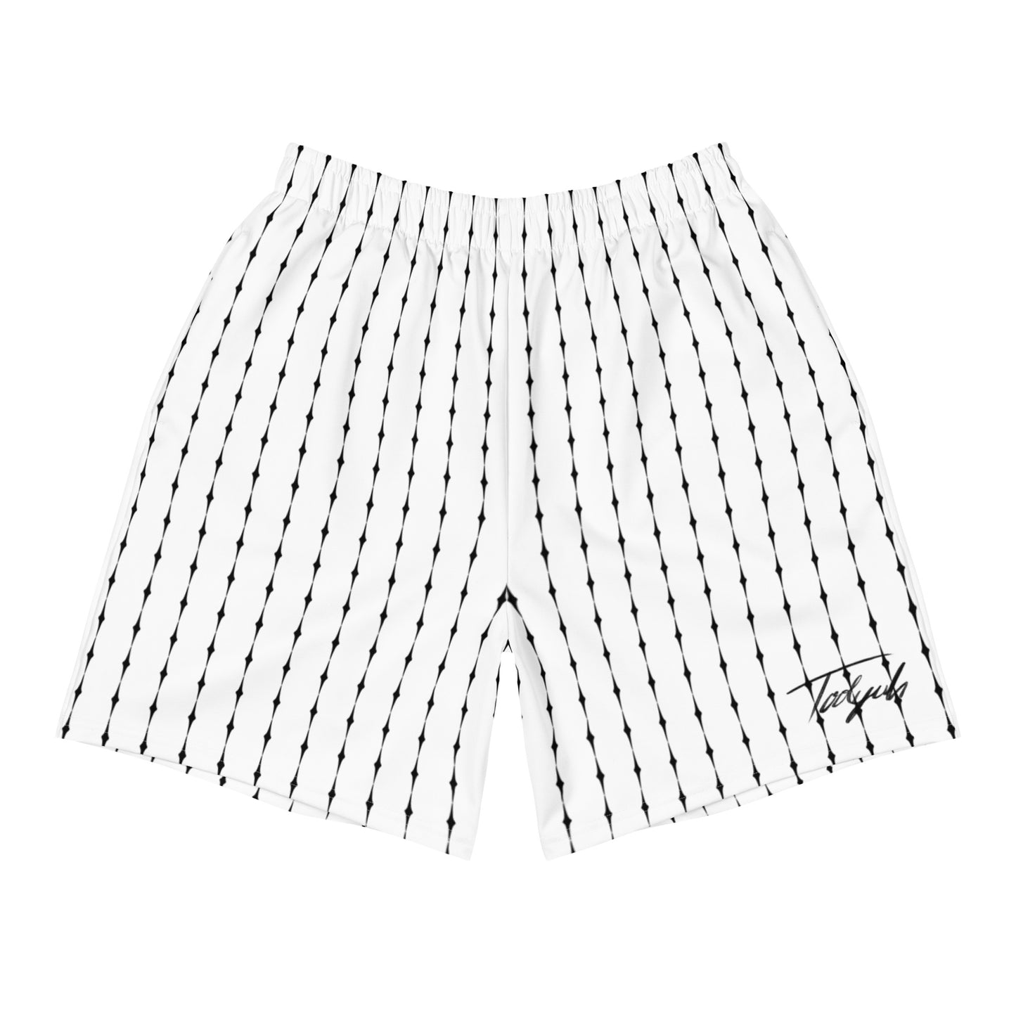 STAR-STRIPED Shorts White/Black