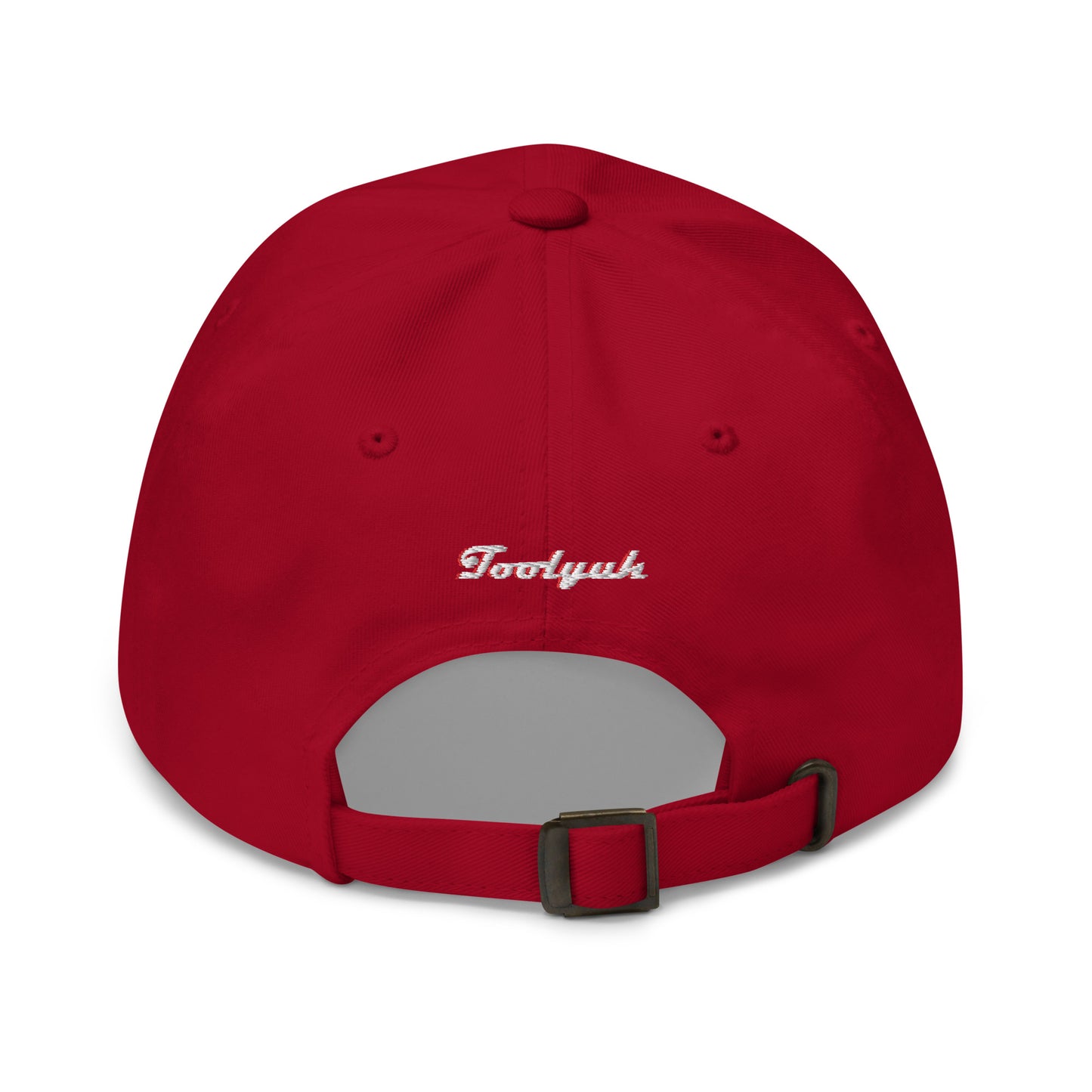 SMILEY Dad Hat Red