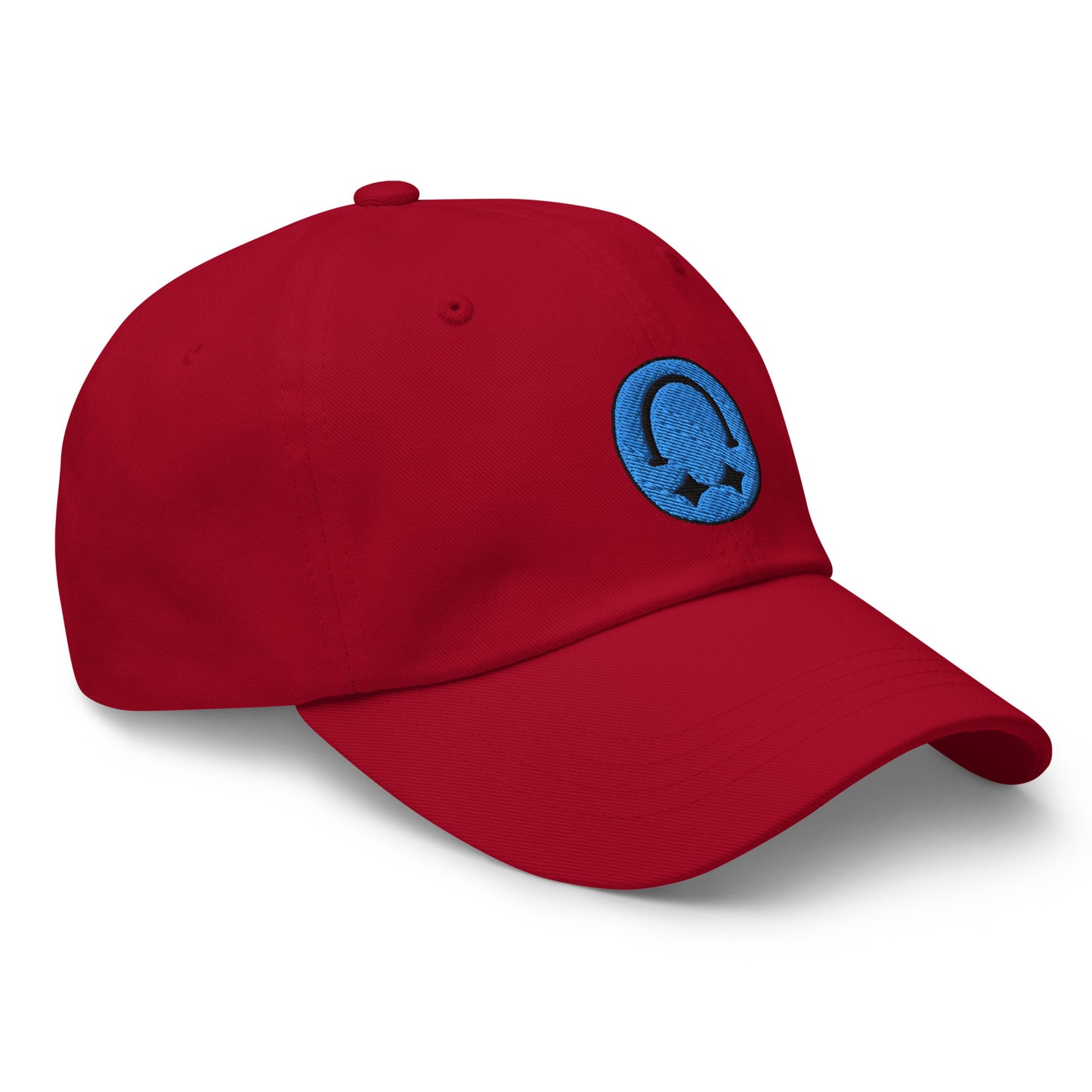 SMILEY Dad Hat Blue