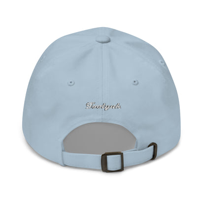 SMILEY Dad Hat White