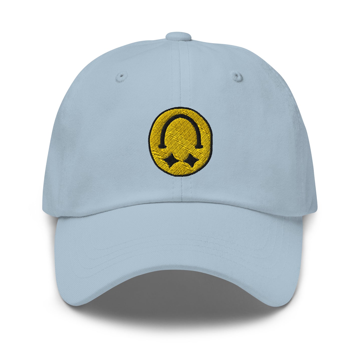 SMILEY Dad Hat Gold