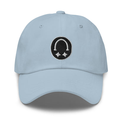 SMILEY Dad Hat Black