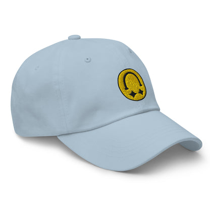 SMILEY Dad Hat Gold