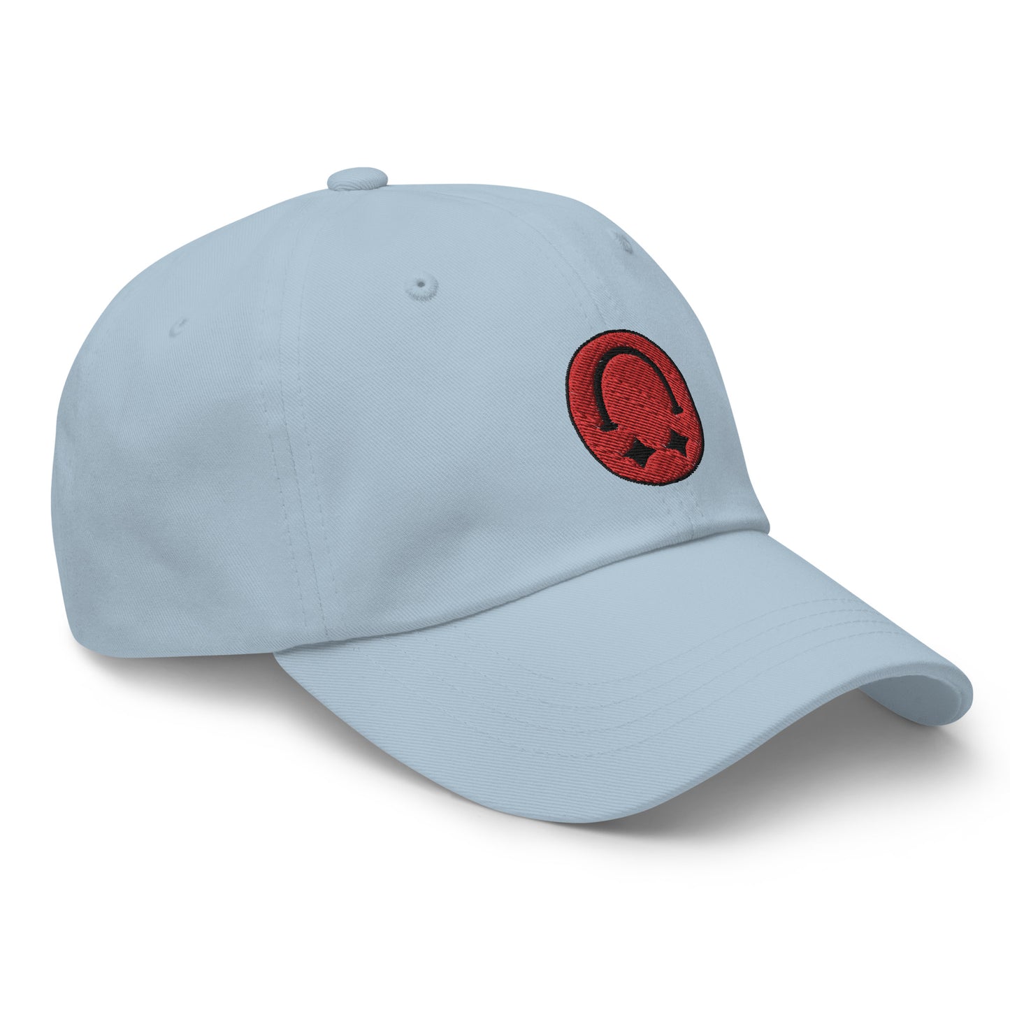 SMILEY Dad Hat Red