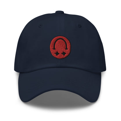 SMILEY Dad Hat Red