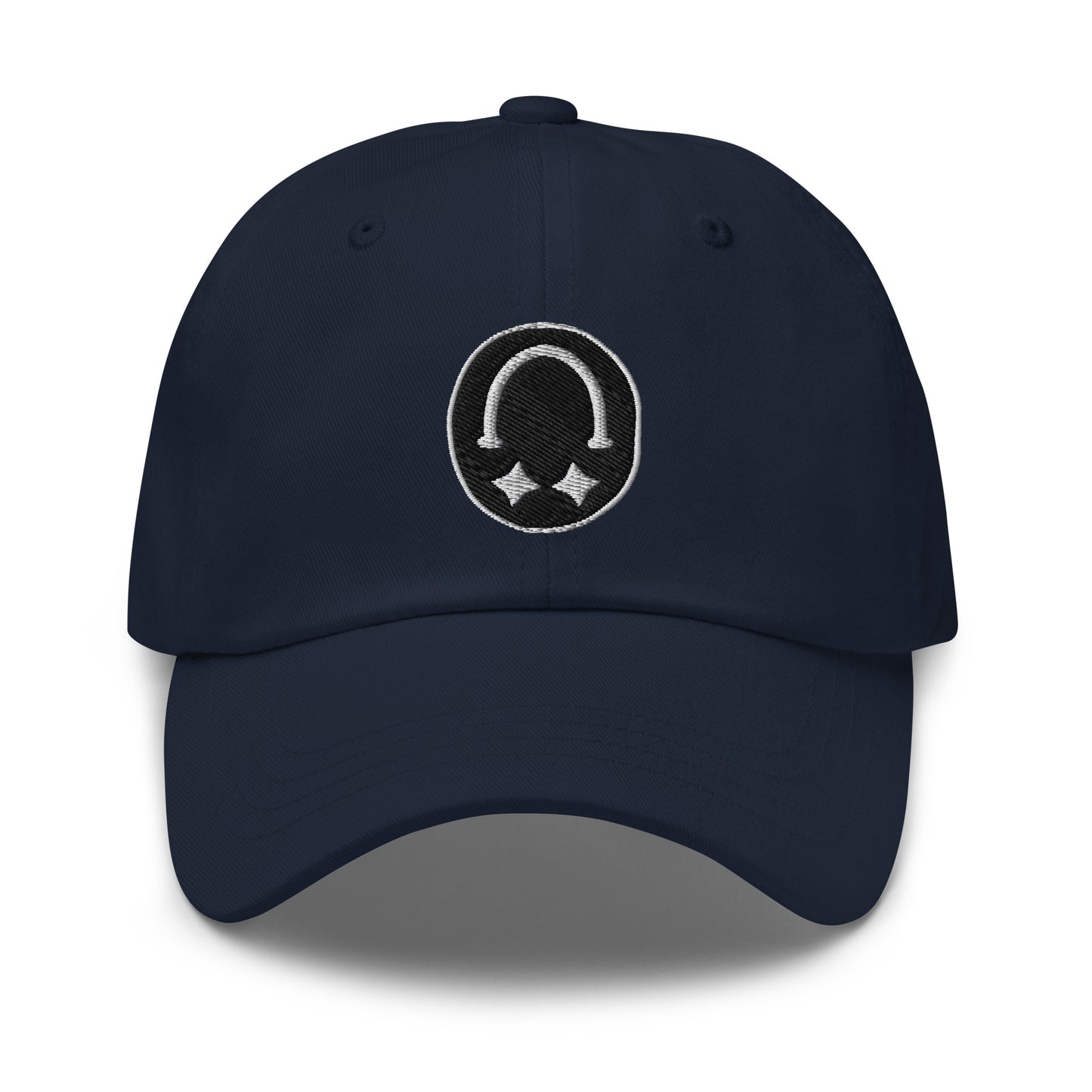 SMILEY Dad Hat Black