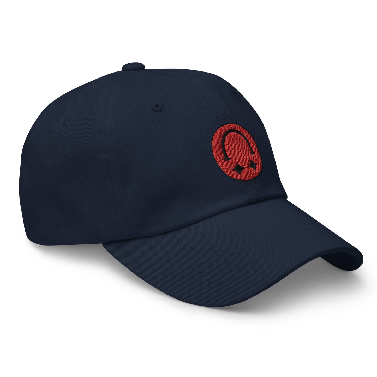 SMILEY Dad Hat Red