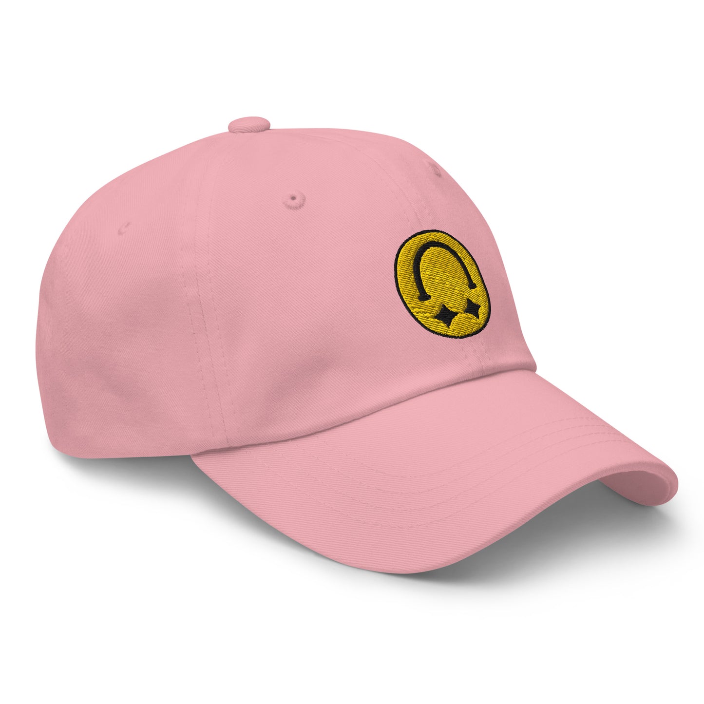 SMILEY Dad Hat Gold