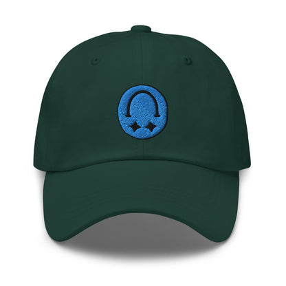 SMILEY Dad Hat Blue