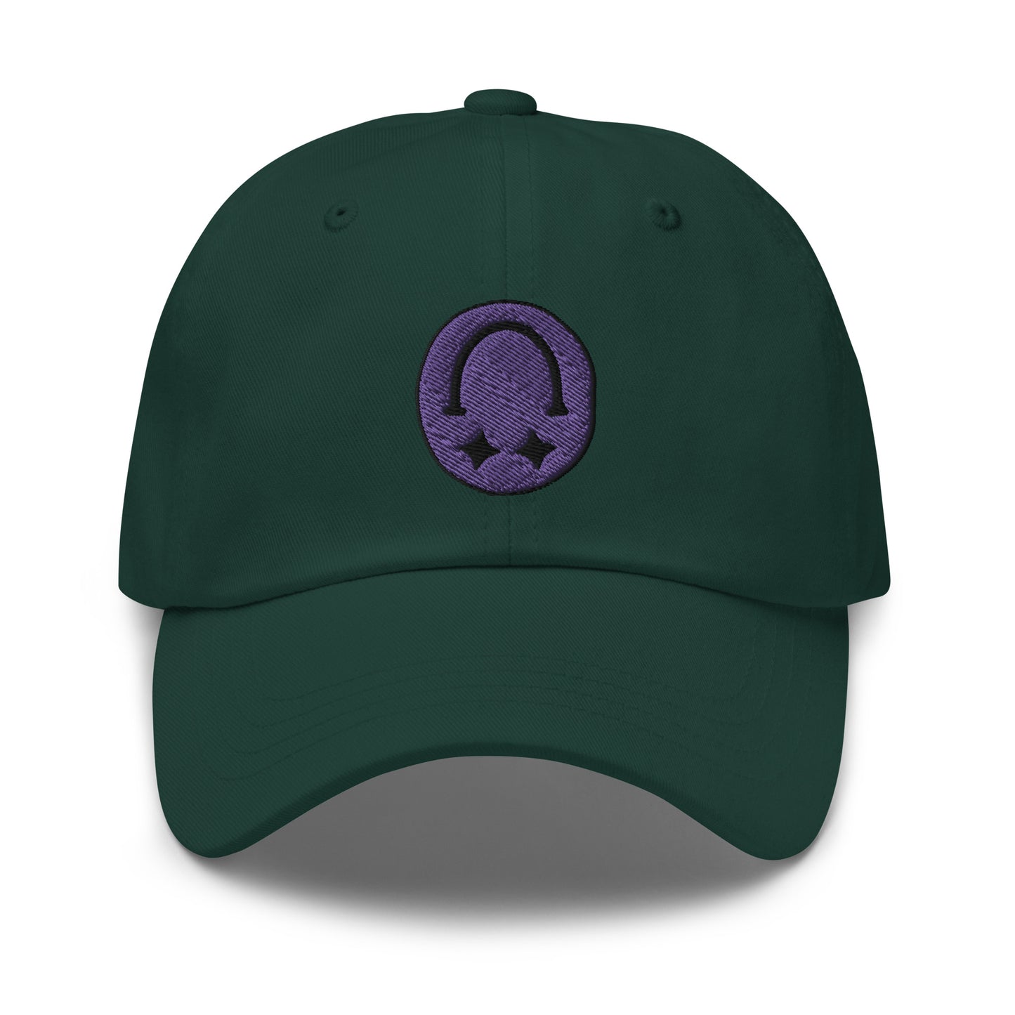 SMILEY Dad Hat Purple