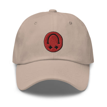 SMILEY Dad Hat Red