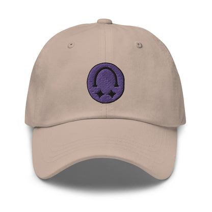 SMILEY Dad Hat Purple