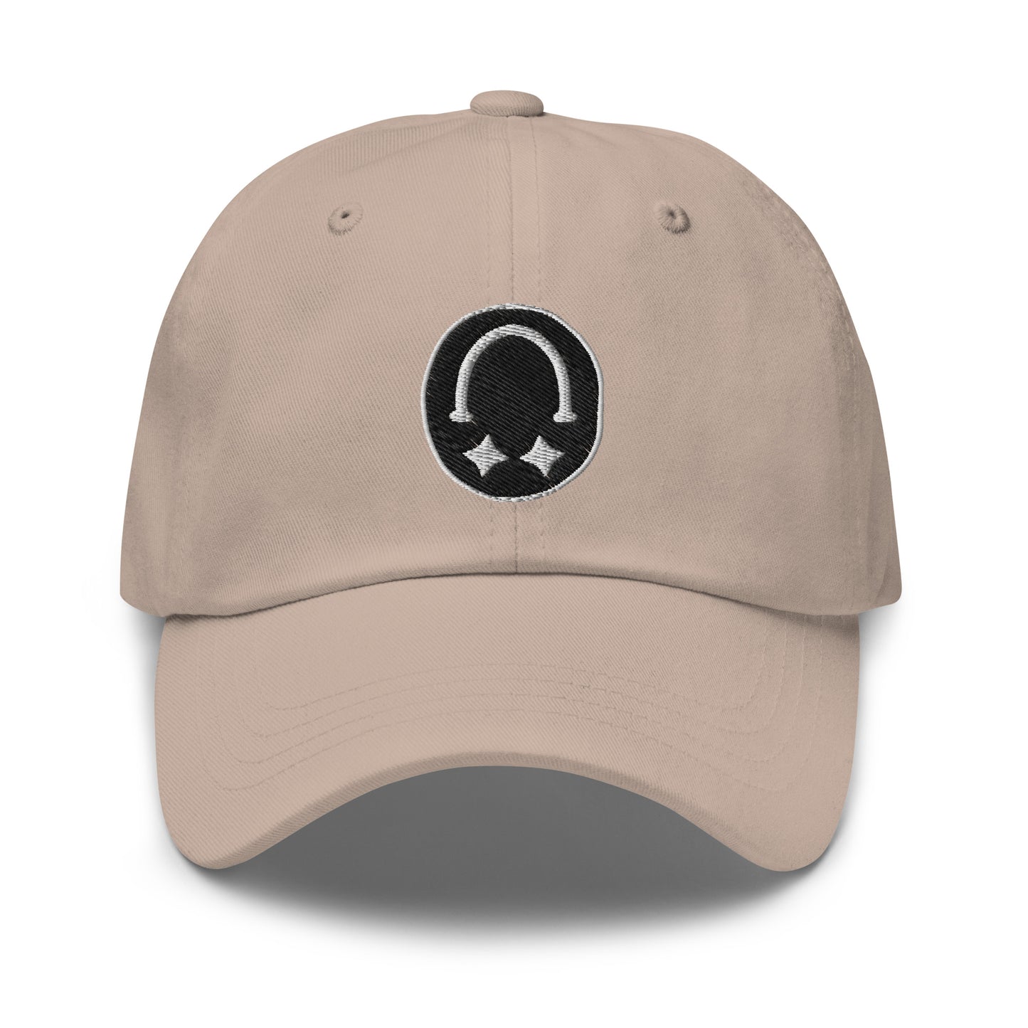 SMILEY Dad Hat Black