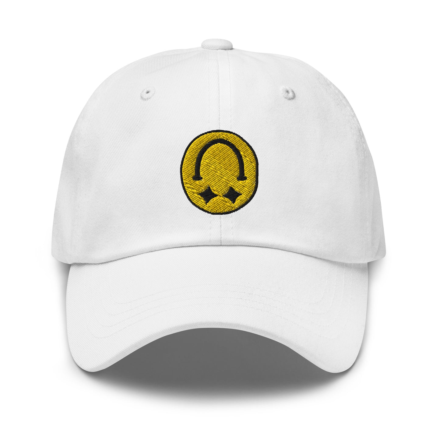 SMILEY Dad Hat Gold