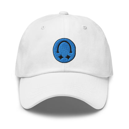 SMILEY Dad Hat Blue