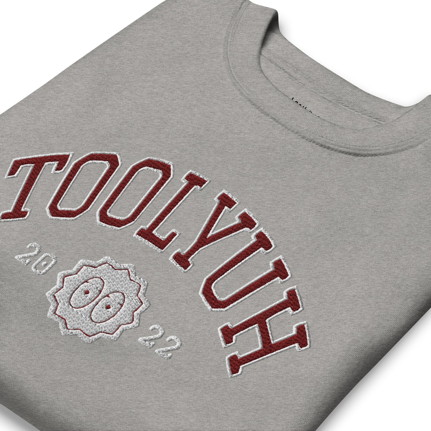 UNI Crewneck Grey/Maroon