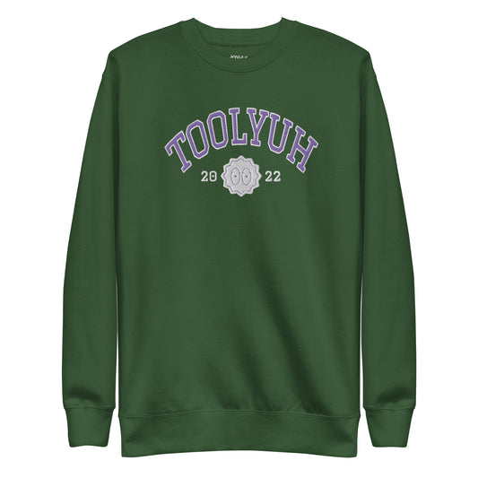 UNI Crewneck Green/Purple