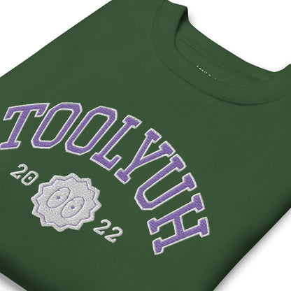 UNI Crewneck Green/Purple