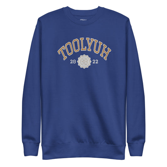 UNI Crewneck Blue/Gold